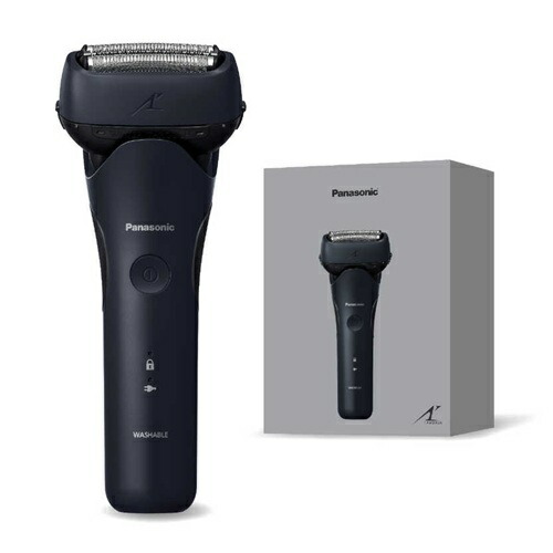 シェーバー メンズ ラムダッシュ 3枚刃 パナソニック ES-L321D-A ダークネイビー 防水 水洗い 風呂剃り