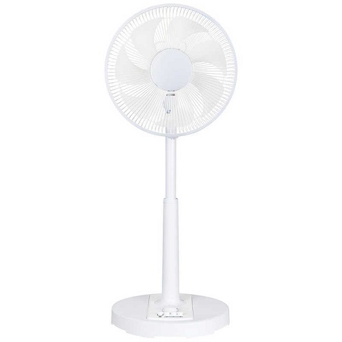 リビング扇風機 DCモーター 羽根7枚 ホワイト C:NET CFD309WH