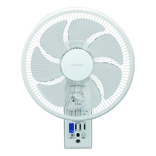 扇風機 DCリビング リモコン有り 24cm HW シィーネット CFDC240WH