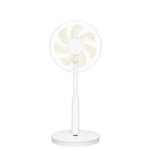 扇風機 DCリビング リモコン有り 24cm GY シィーネット CFDC240GY