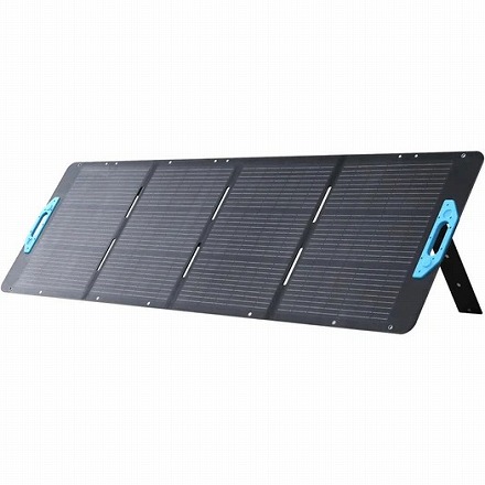 Anker アンカー ポータブル電源 ソーラーパネル 200W Solix PS200 Portable Solar Panel A24360A1 ブラック