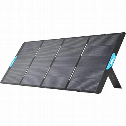 Anker アンカー ポータブル電源 ソーラーパネル 400W アップグレード版 Solix PS400 Portable Solar Panel A24370A1 ブラック