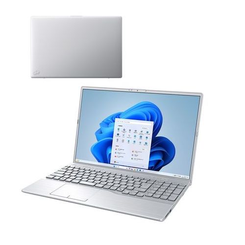 ノートパソコン FMV LIFEBOOK(16型/Windows11/Office2024/Core i7 1255U/メモリ16GB/SSD256GB/DVD/ATOK)ファインシルバー 富士通 FMVA50J3S