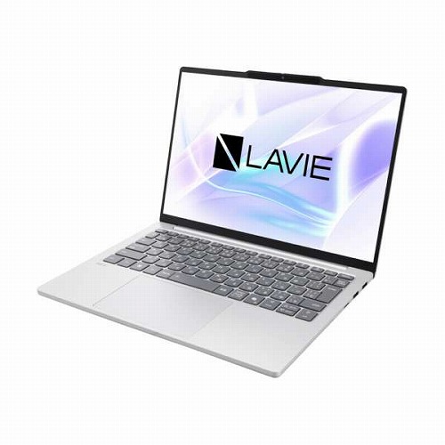 ノートパソコン 13.3型 IPS液晶 Windows11 Home Ryzen 5-7535HS メモリ16GB SSD256GB Office H&B 2024 NEC LAVIE PC-N1355JAS ライトシルバー