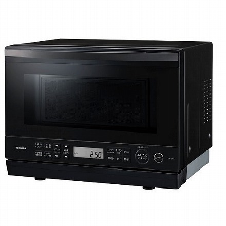 東芝 石窯ドーム角皿式スチームオーブンレンジ 26L ER-D70A K ブラック