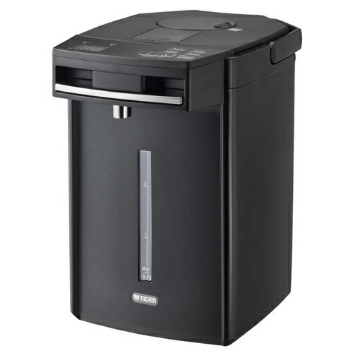 電気ポット 3L タイガー PIM-H300KE アーバンブラック 蒸気レス VE 電気まほうびん