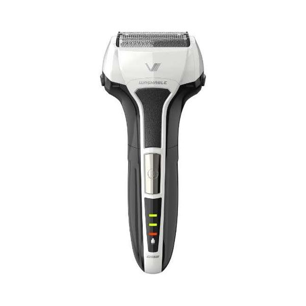 シェーバー 往復式 Vシリーズ ソリッドモデル 4枚刃 充電・交流式/ホワイト イズミ IZF-V543W-W