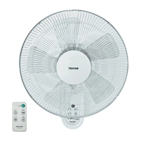 大型40cm 壁掛けフルリモコン扇風機 テクノス KI-W489R