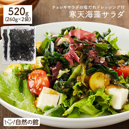 【520g(260g×2)】寒天海藻サラダ