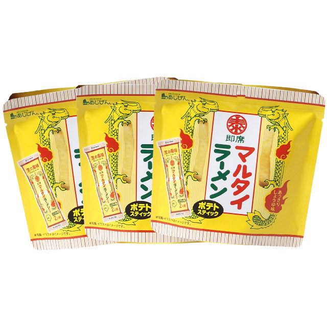 マルタイラーメンポテト 150g ( 50g×3 )