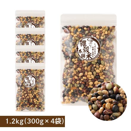 1.2kg(300g×4袋)