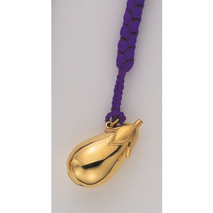 K18　根付　茄子 小