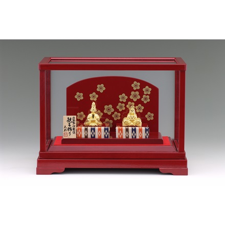 純金　御雛様（親王飾り）10ｇ