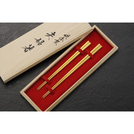純金　夫婦箸 120ｇ
