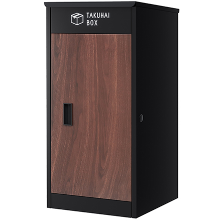 PYKES PEAK　上開き宅配ボックス（ディープウッド）P0021TAKUHAIBOXWOOD-DEEP