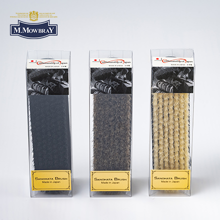 SANOHTAブラシ3本セット 馬毛 豚黒 豚白