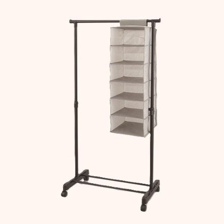 タマハシ シンプルハンガーラック（吊下げラック付） TL-14A