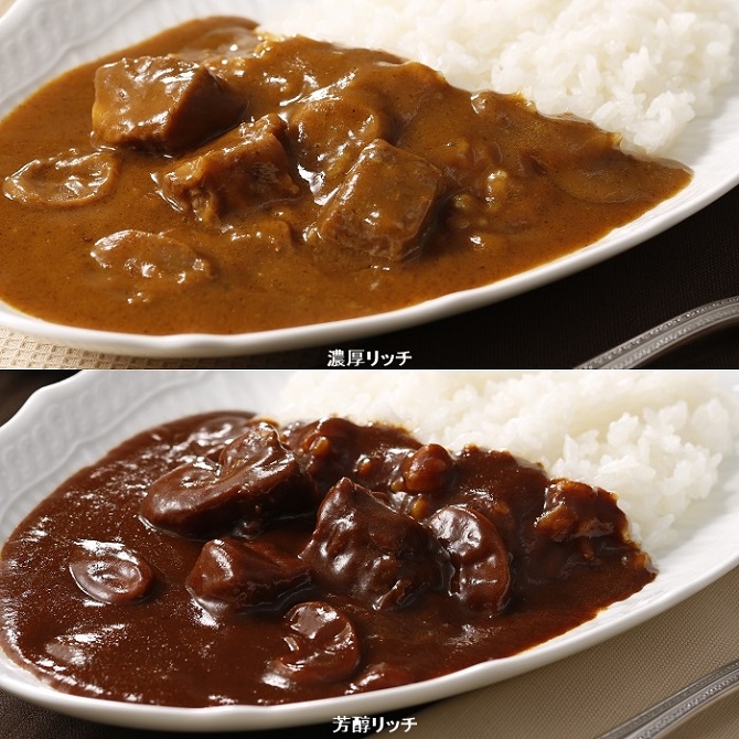 ≪新宿中村屋≫純欧風ビーフカリーセット計12袋