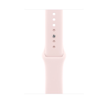 Apple 46mmケース用ソフトピンクスポーツバンド - S/M