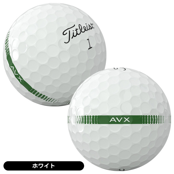 タイトリスト AVX AIM 360 ゴルフボール 1ダース 12球入り 2026年モデル ホワイト