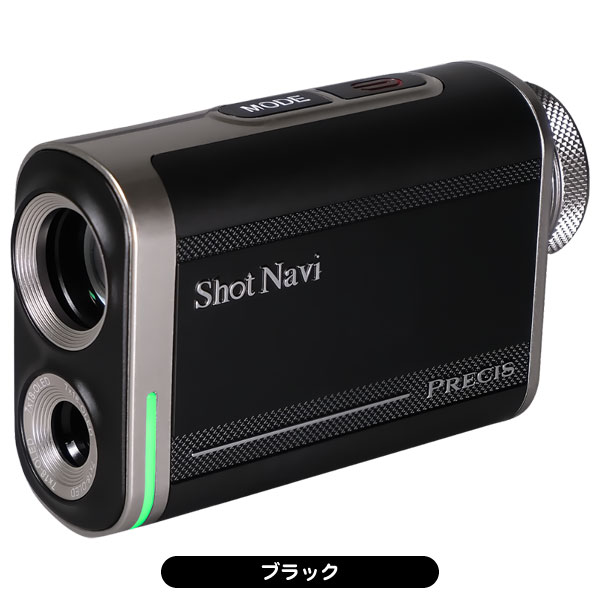 ショットナビ PRECIS ゴルフ用レーザー距離計 ブラック