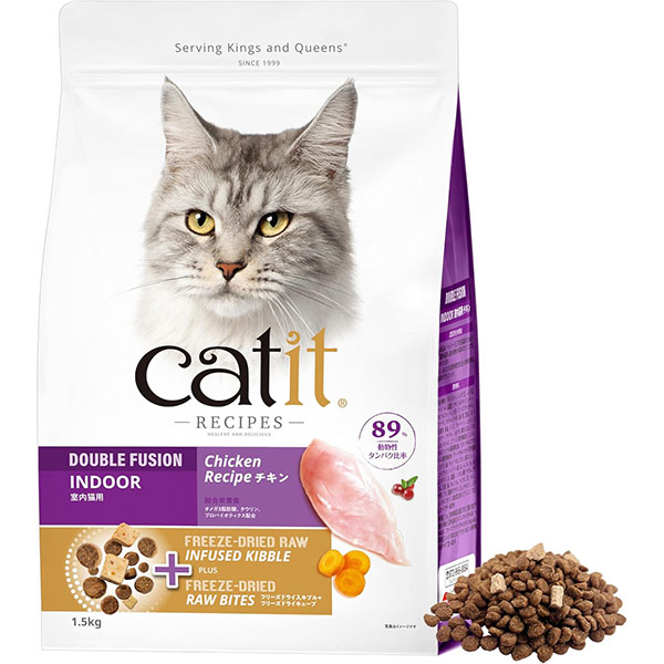 Catit レシピーズ 体重ケア 室内猫用 チキン 1.5kg