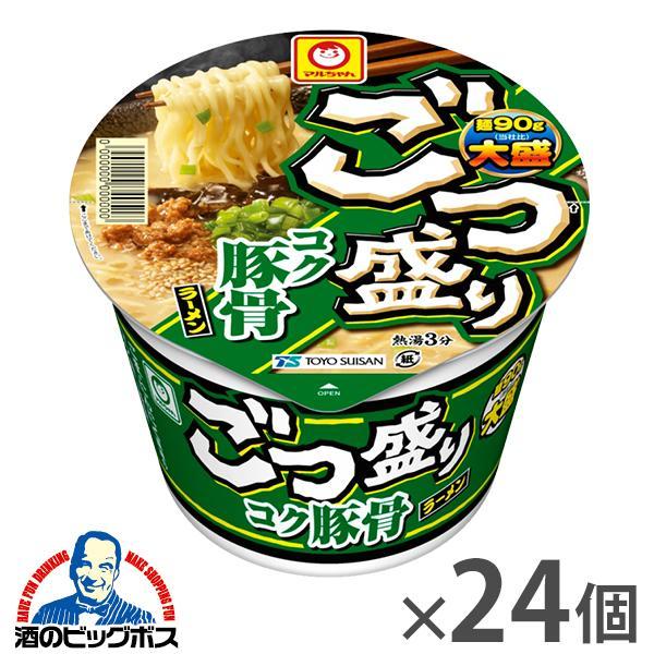 24個 ごつ盛り とんこつ カップ麺 ラーメン 東洋水産 マルちゃん ごつ盛り コク豚骨ラーメン 115g×2ケース/24個(024)『GCC』