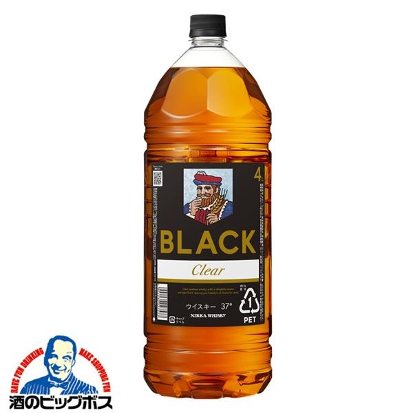 ブラックニッカ 4l 1本 洋酒 国産ウイスキー whisky ブラックニッカ クリア 37度 4L 4000ml×1本『OMS』
