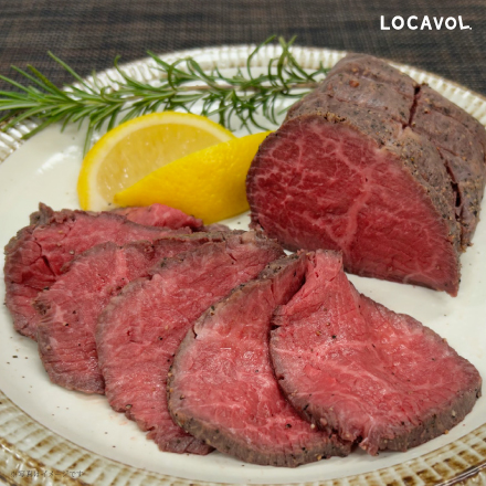 味彩牛　ローストビーフ（モモ）350g〈ソース付き〉 九州地方 熊本県 美食うまいもん市場