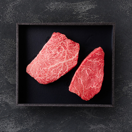 鳥取和牛 希少部位ステーキ （ロース／モモ） 400g