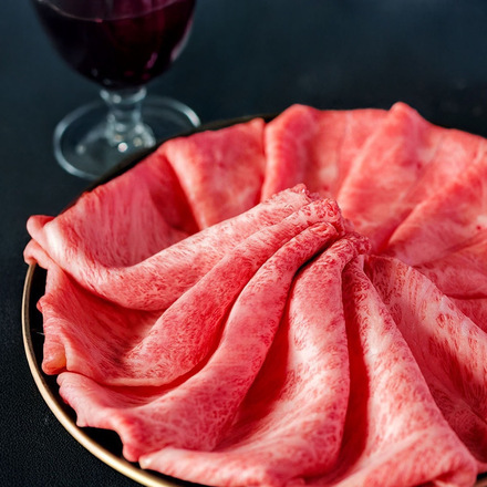 【赤ワイン付】松阪牛 すき焼き ・ しゃぶしゃぶ 300g