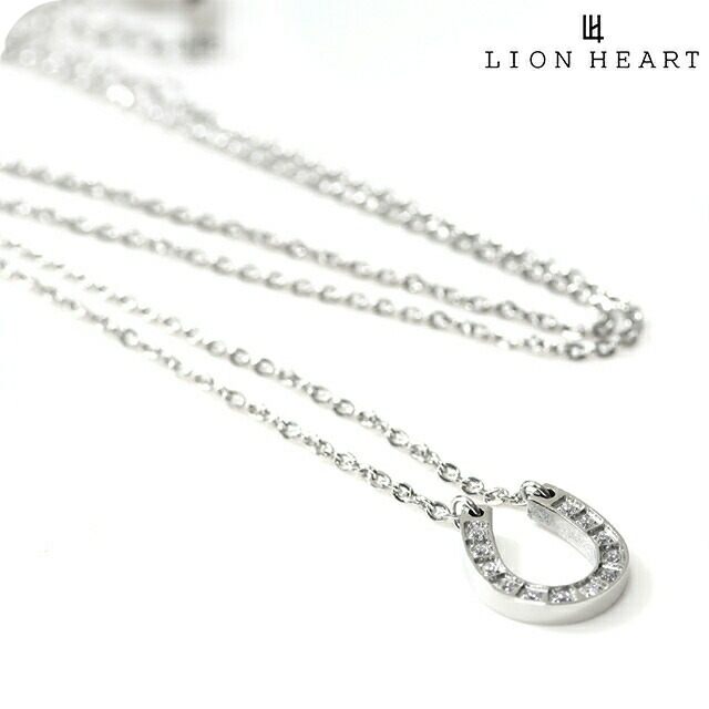 ライオンハート ネックレス レディース ブランド LION HEART サージカルステンレス316L 04N159S シルバー アクセサリー