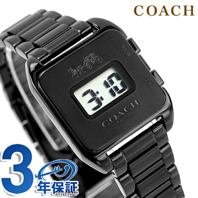 コーチ ダーシー デジタル クォーツ 電池式 腕時計 ブランド レディース COACH 14503594 デジタル おしゃれ 防水 軽い 華奢 かわいい プレゼント 女性 実用的