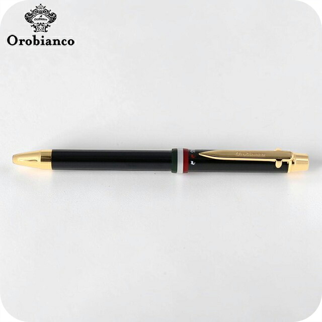オロビアンコ 多機能ペン ブランド Orobianco トリプロ ボールペン シャープペンシル 1953201 ブラックGT