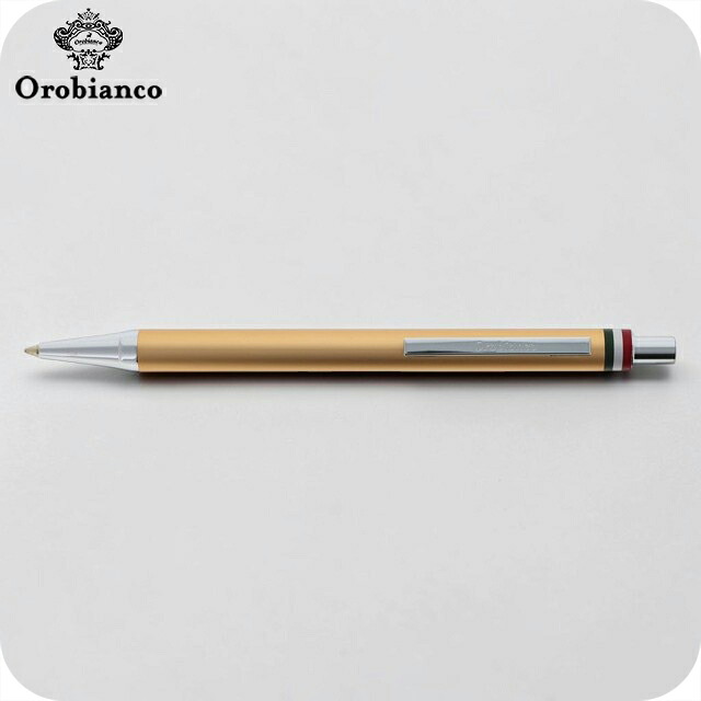 オロビアンコ ボールペン ブランド Orobianco フレッチャ 1953402HS シャンパンゴールド