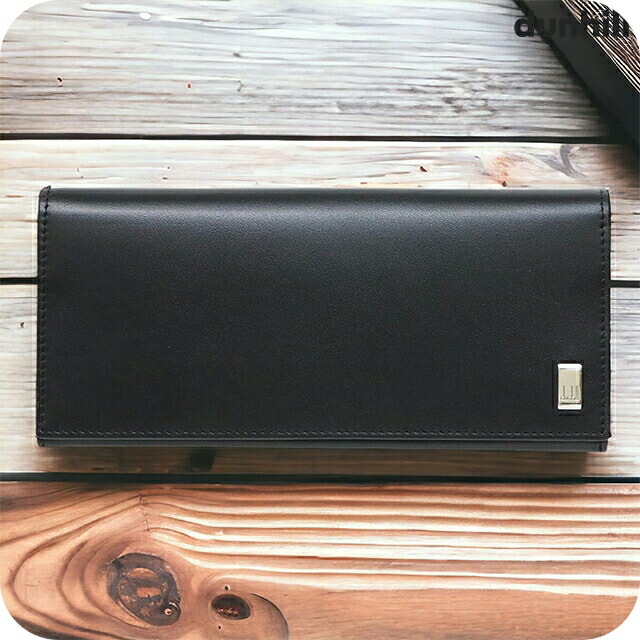 ダンヒル 長財布 メンズ dunhill Sidecar 革 レザー 小銭入れあり レザー 19F2F10AT001R ブラック 財布 ウォレット ブランド 高級 おしゃれ プレゼント 実用的