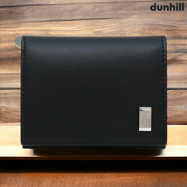 ダンヒル コインケース メンズ dunhill Sidecar 革 レザーウォレット レザー ボックス型 19F2F80AT001R ブラック 財布 小銭入れ 小さい ブランド 高級 おしゃれ プレゼント 実用的