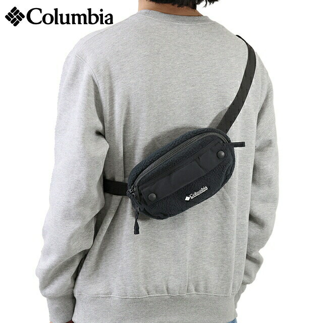 コロンビア ヒップバック メンズ レディース Columbia ボディバッグ クロスボディバッグ 100%Polyester 2094541 ブラック バッグ 斜めがけ ブランド 高級 おしゃれ プレゼント 男性 実用的 かっこいい