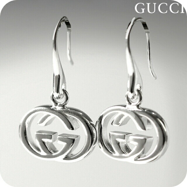 グッチ ピアス GUCCI インターロッキングG シルバー925 レディース 223321 J8400 8106 シルバー アクセサリー