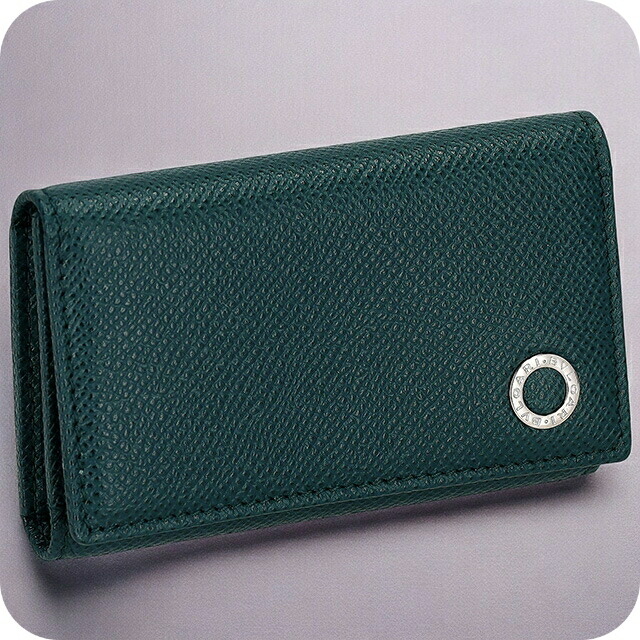 ブルガリ キーケース メンズ BVLGARI 282100 TEATO ブルーグリーン ブランド 高級 おしゃれ プレゼント 実用的