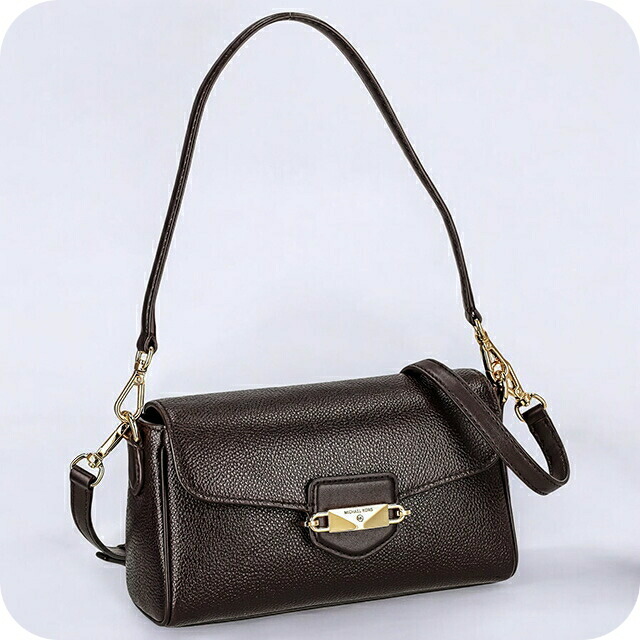 マイケルコース ショルダーバッグ レディース ブランド MICHAEL KORS レザー 32F3G6FC1L ダークブラウン