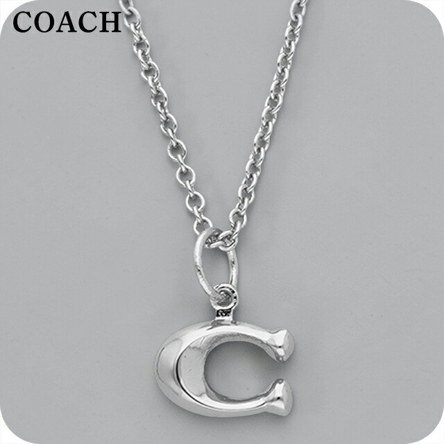 コーチ ネックレス レディース ブランド COACH 335949 RH030 シルバー アクセサリー
