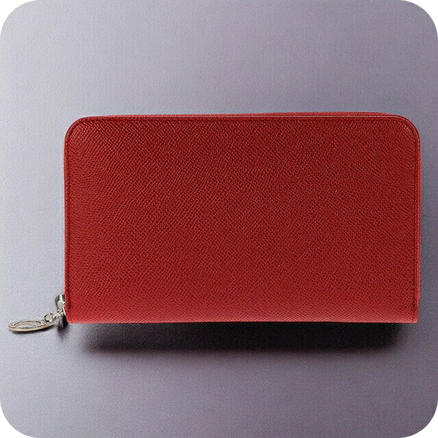 ブルガリ 長財布 メンズ BVLGARI 37340 RUBY ルビーレッド ウォレット ブランド 高級 おしゃれ プレゼント 実用的