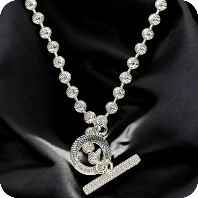 グッチ ネックレス レディース ブランド GUCCI 602736-J8400 シルバー