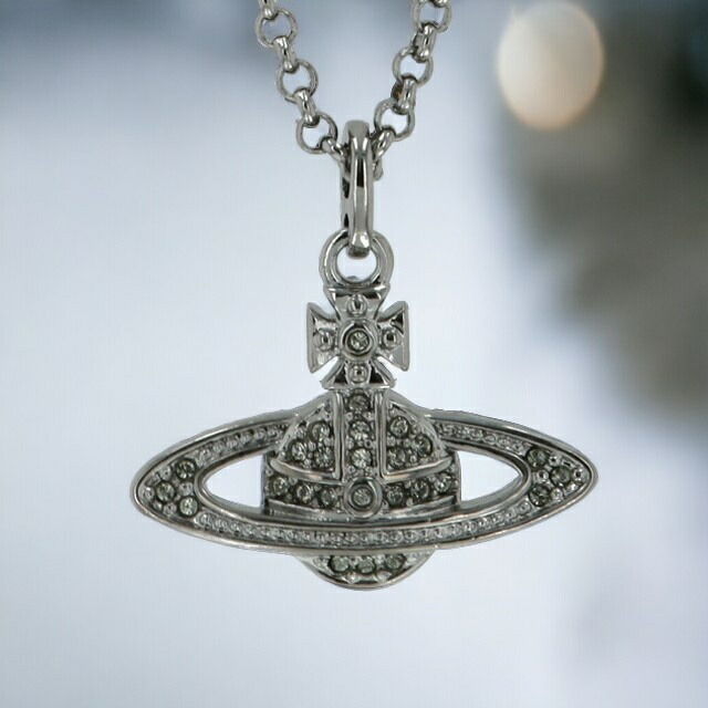 ヴィヴィアン ウエストウッド ネックレス Vivienne Westwood ミニバスレリーフ ペンダント メンズ レディース ユニセックス 63020086-S108 ブラック アクセサリー ギフト プレゼント 実用的