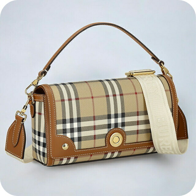バ－バリ－ ショルダーバッグ レディース BURBERRY チェック 8066165 ベージュ 斜めがけ ブランド 高級 おしゃれ プレゼント 女性 実用的 かわいい