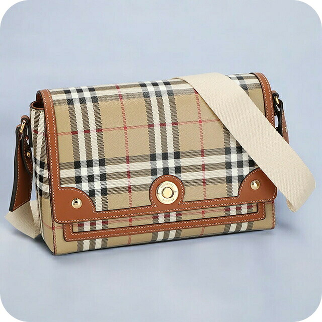 バ－バリ－ ショルダーバッグ レディース BURBERRY チェック 8066226 ベージュ 斜めがけ ブランド 高級 おしゃれ プレゼント 女性 実用的 かわいい