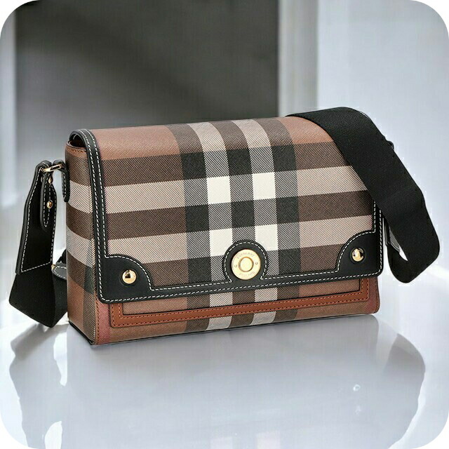 バ－バリ－ ショルダーバッグ レディース BURBERRY チェック 8071385 ブラウン 斜めがけ ブランド 高級 おしゃれ プレゼント 女性 実用的 かわいい
