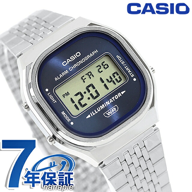 カシオ チープカシオ CASIO CLASSIC クォーツ 電池式 A140WE-2A ユニセックス チプカシ メンズ レディース 腕時計 ブランド デジタル ネイビー おしゃれ 防水 かわいい プレゼント 実用的