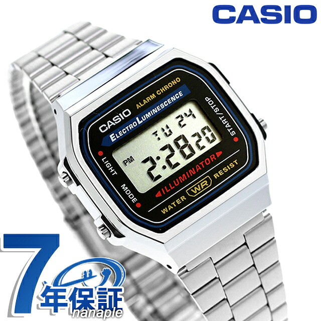 カシオ CASIO A168WA-1W チプカシ メンズ 腕時計 カシオ casio デジタル ブランド おしゃれ 防水 小さい 軽い かっこいい プレゼント 男性 実用的